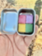 Thumbnail: Orchid Mica Watercolor Full Pan – Handmade Violet Pink Shimmer Paint | Romantic