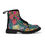 Thumbnail: Flower Pattern Women's Canvas Boots