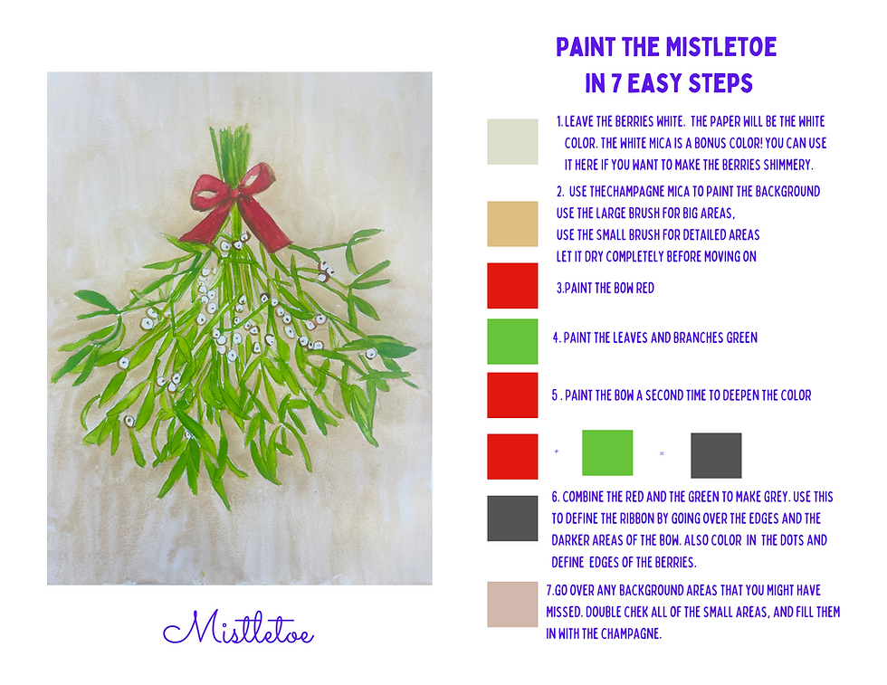 Thumbnail: Mistletoe Painting Kit