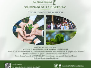 Al San Michele Hospital tornano le “Olimpiadi della Diversità”: Ambiente e Inclusione ad Aprilia