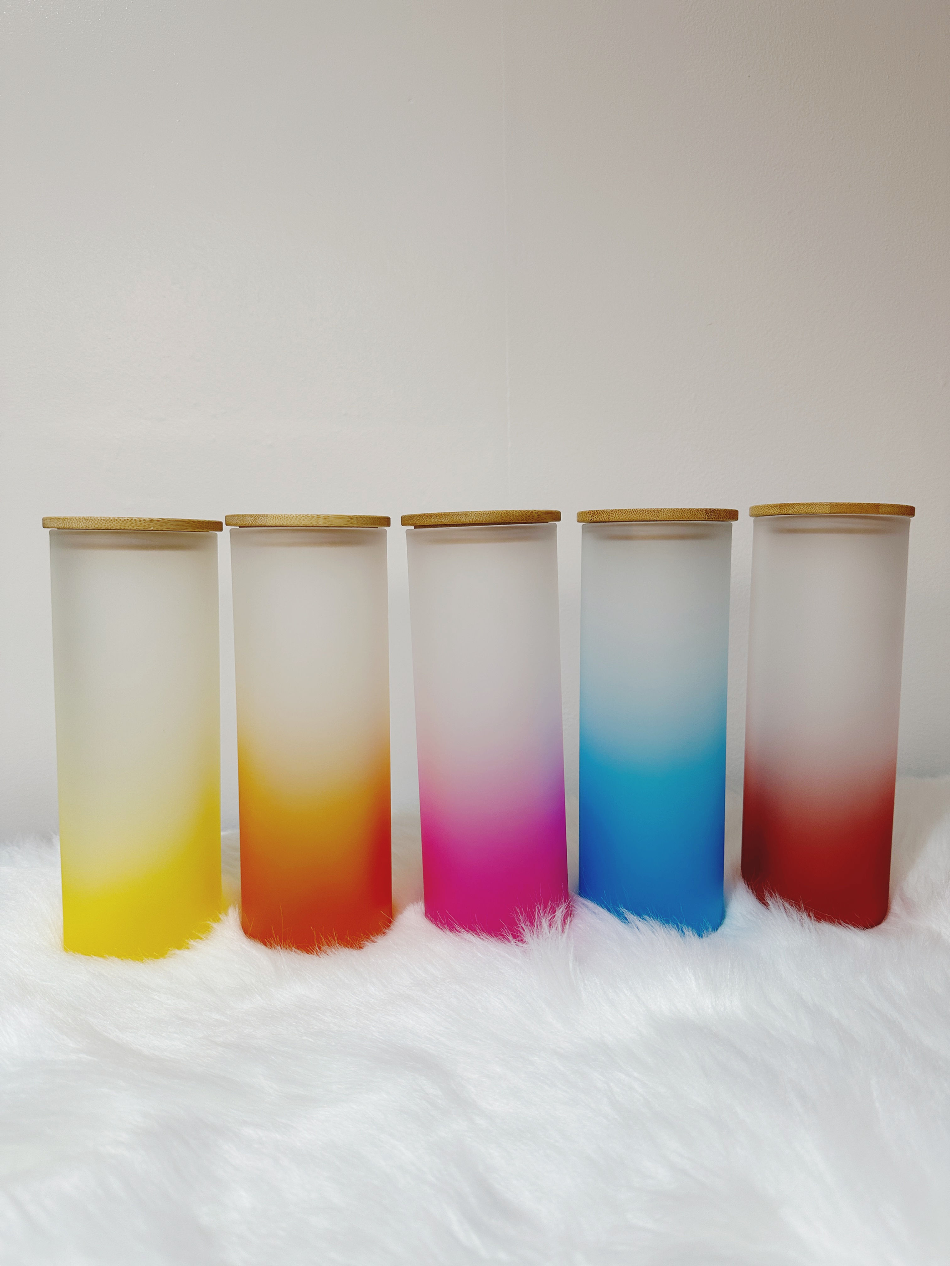 25oz Sublimation Glass Tumbler
