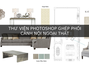 Thư viện photoshop dùng ghép phối cảnh