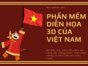 Phần mềm diễn họa 3d kiến trúc, nội thất của Việt Nam