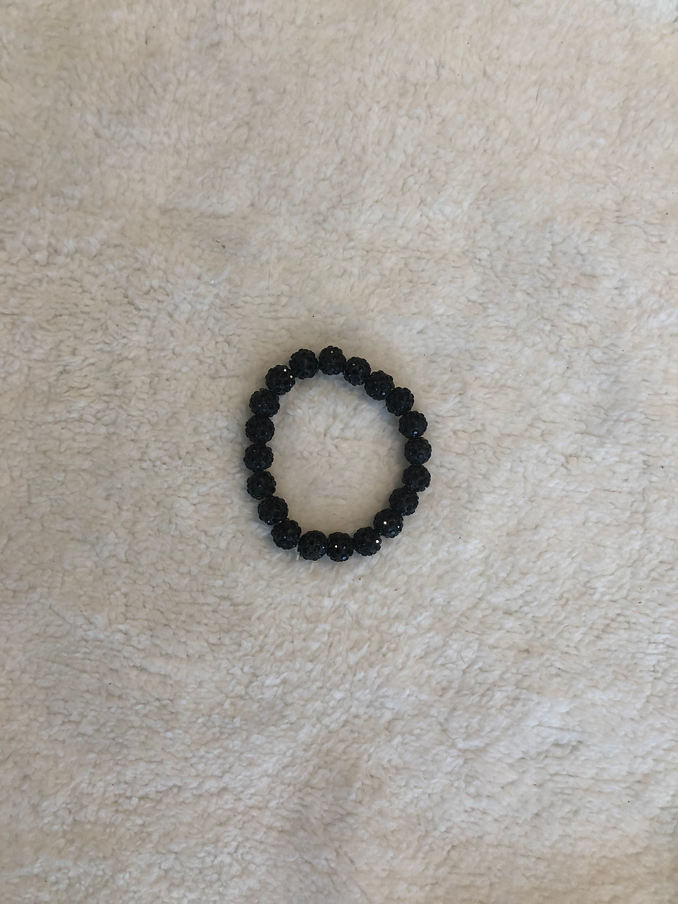 Thumbnail: Black Disco Bracelet Set