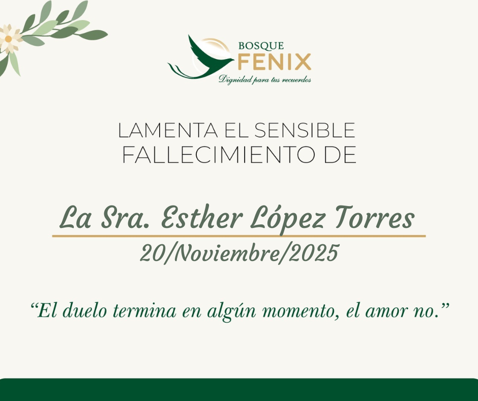La Sra Esther Lopez Torres