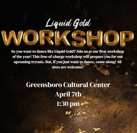 Liquid Gold Workshop Flyer