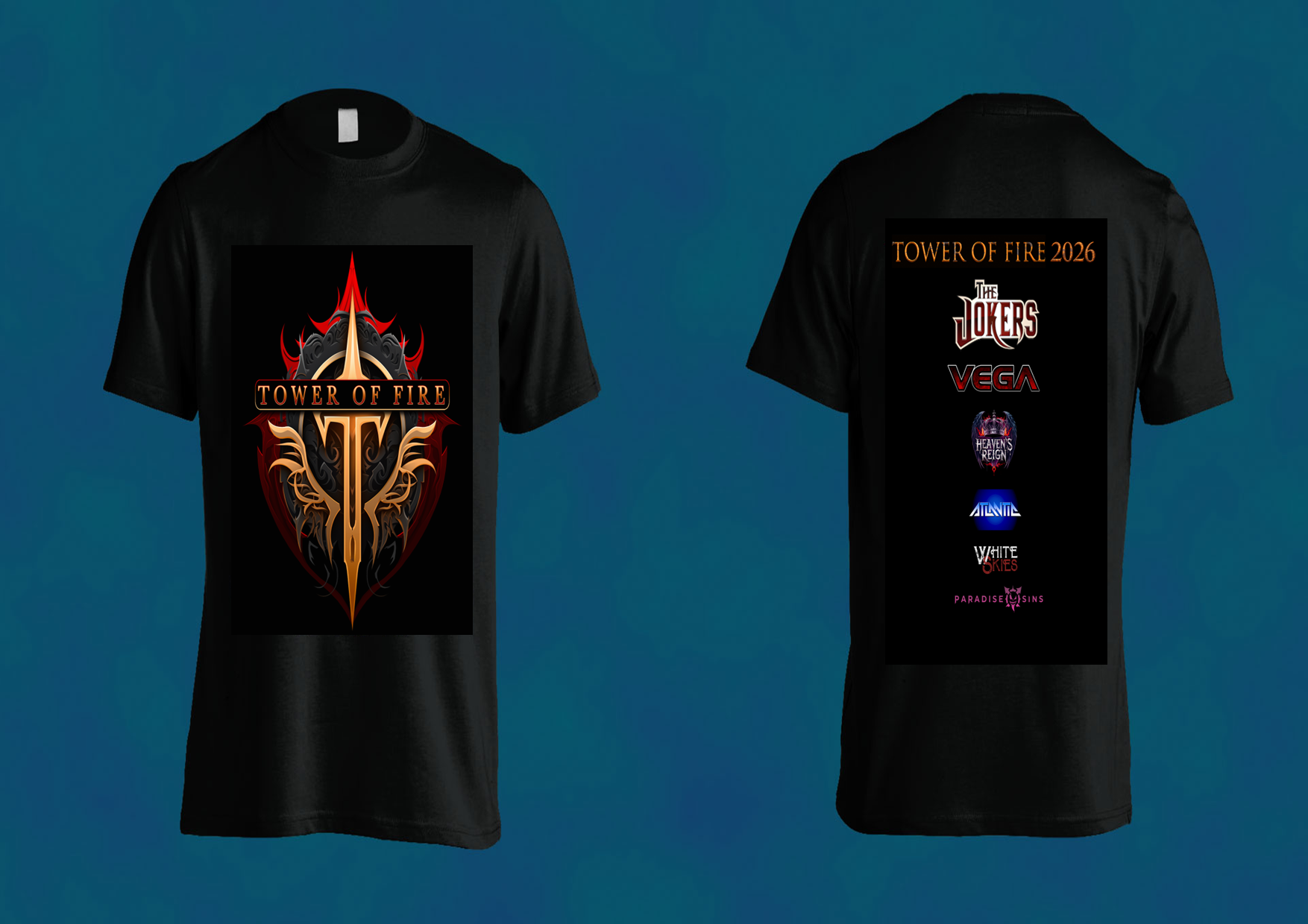 Official 2026 Tower Of Fire Festival - T Shirt