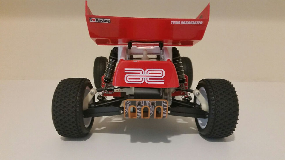 Thumbnail: RC10 Graphite Team Rolling Chassis w. Body/Wing