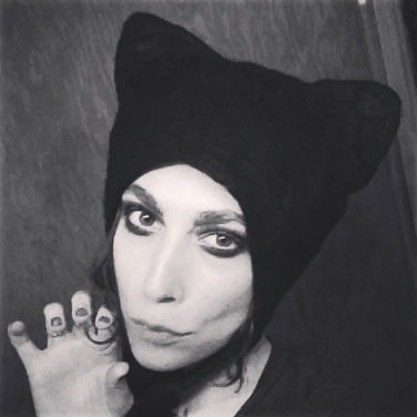 Thumbnail: Black Cat Halloween Hat