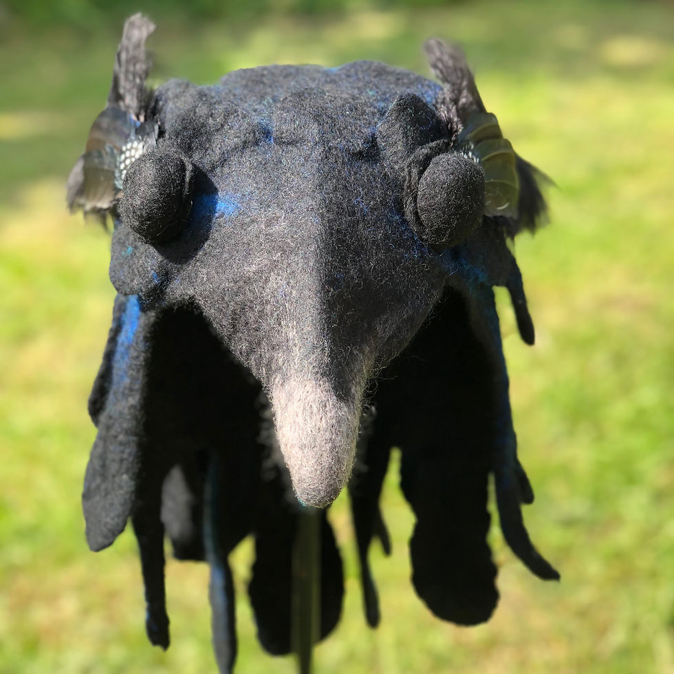 Thumbnail: Gothic Raven Headdress