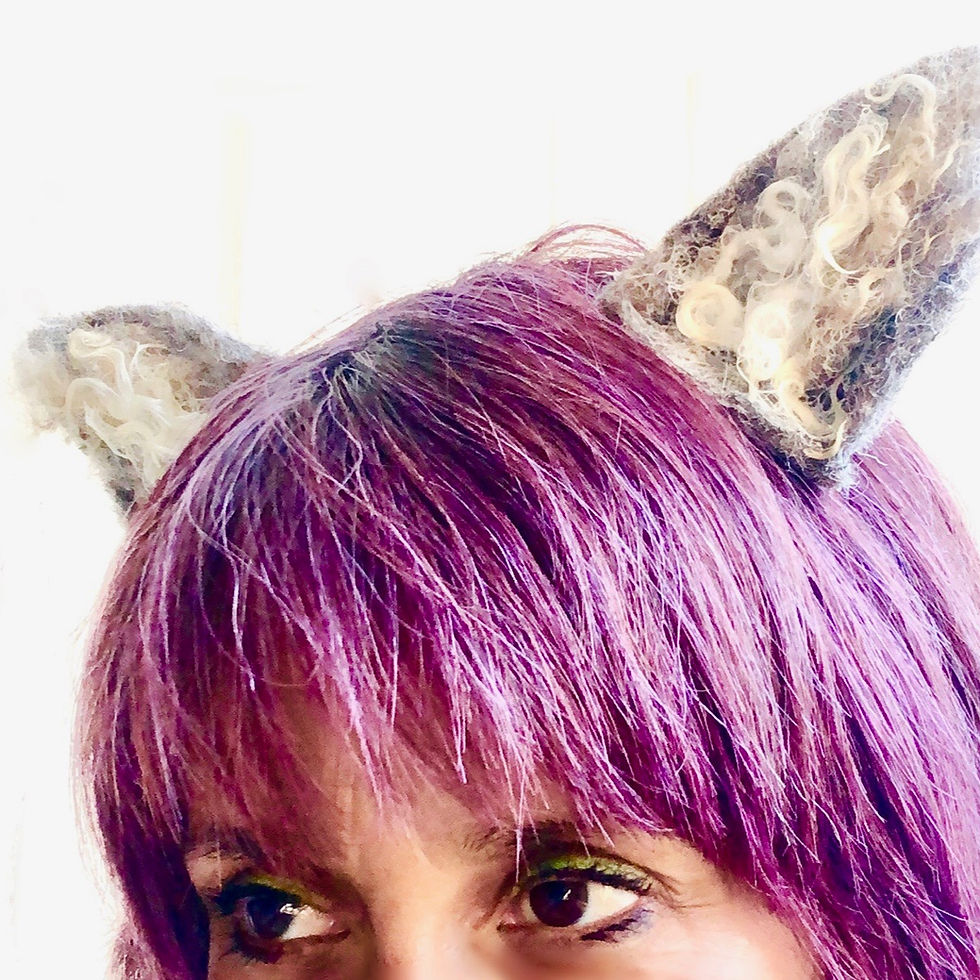 Thumbnail: Wolf Costume Hair Clip Ears