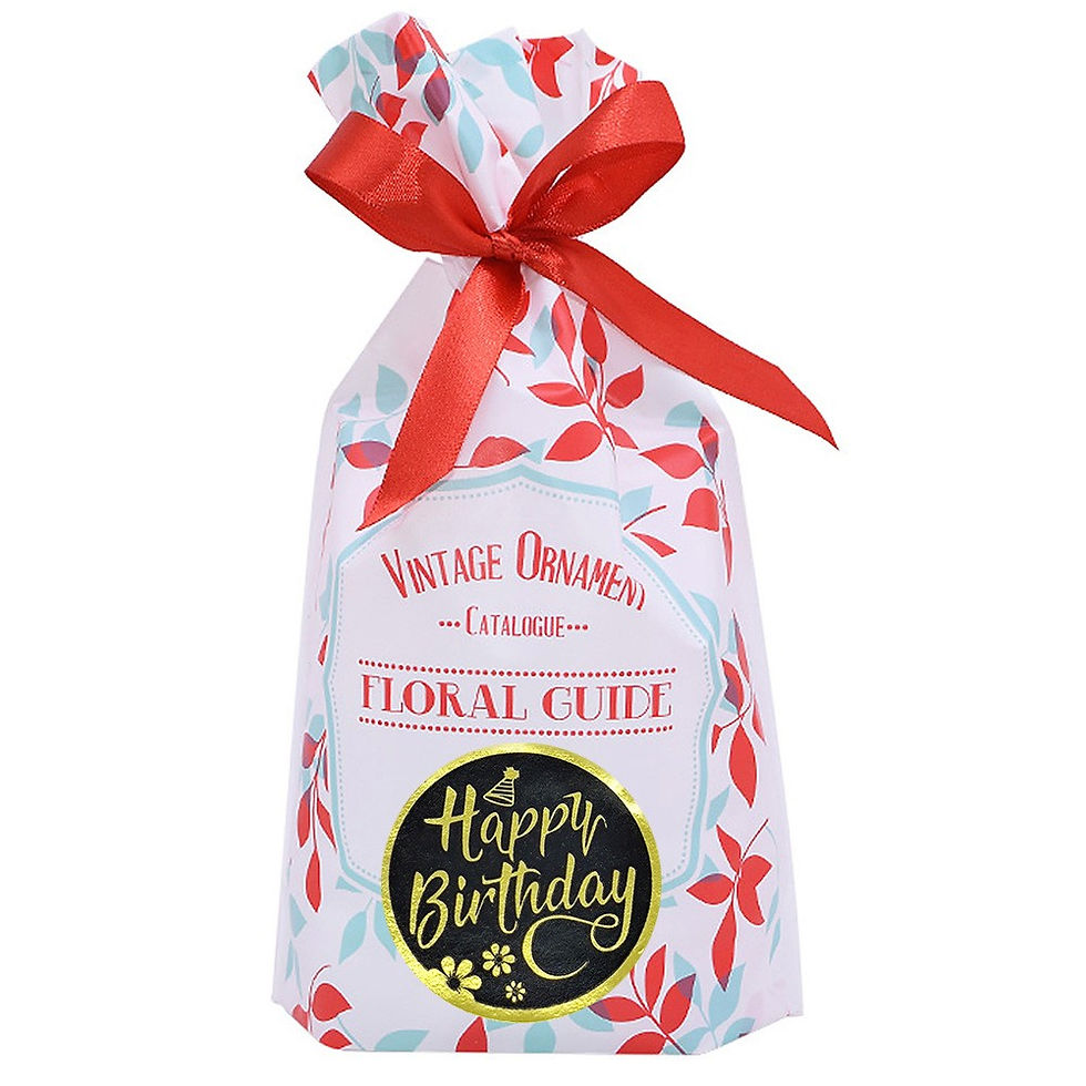 Thumbnail: Happy Birthday Stickers Gold Round Party Bags Labels Presents Gifts Cards