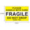 Thumbnail: Fragile Label Postage Do Not Drop Stickers 2.5”x4” 64x102mm Self Adhesive