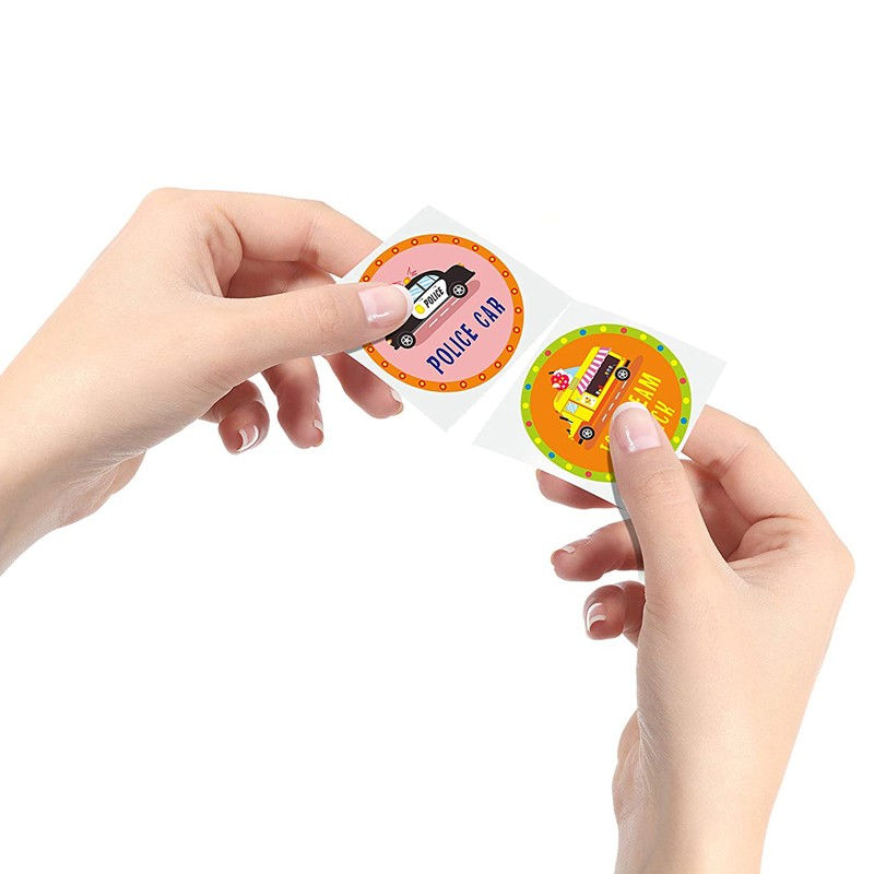 Thumbnail: Reward Stickers Labels Kids Children Cars Teachers School Praise Nursery