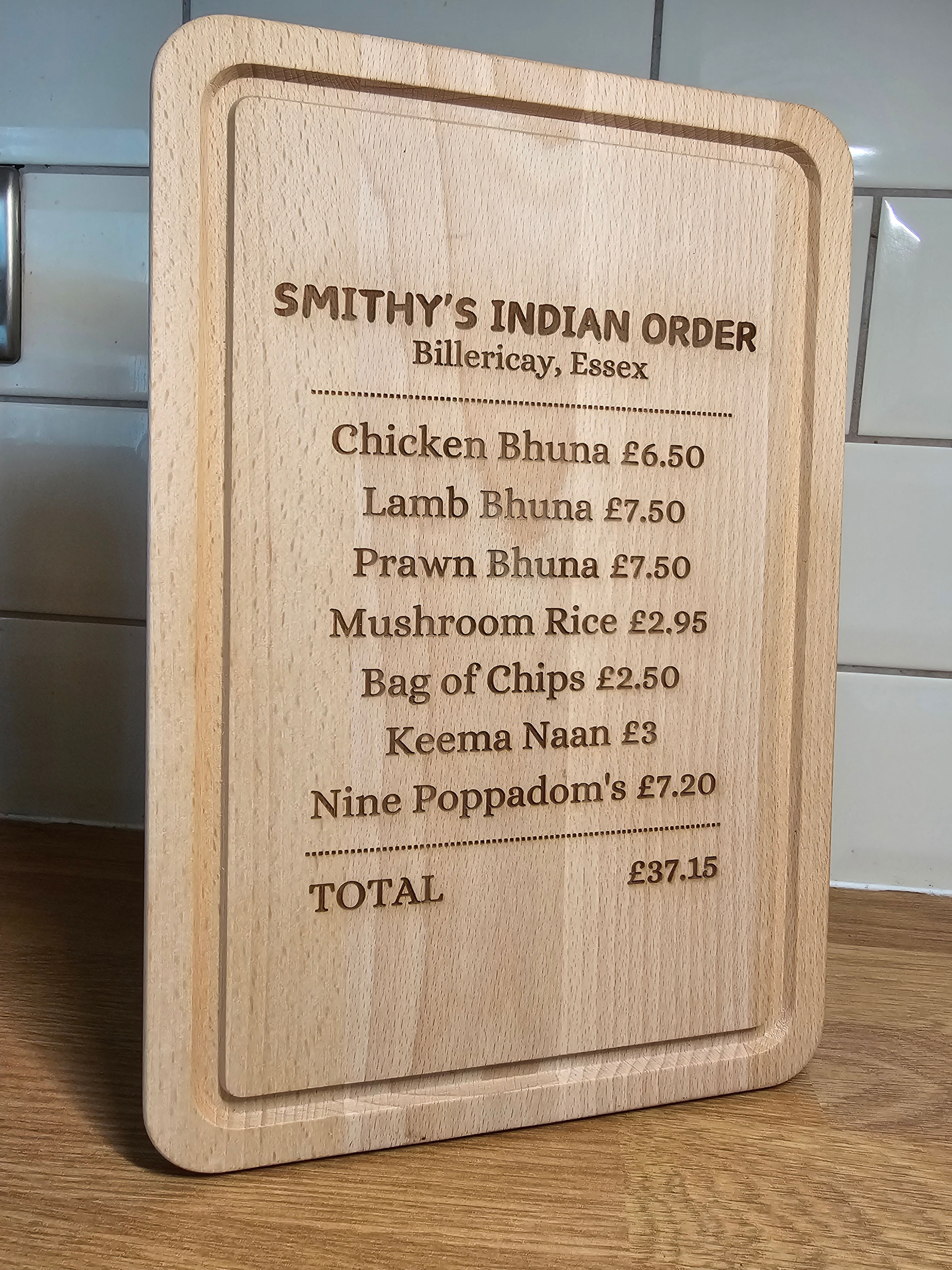 Smithy's Chopping Board