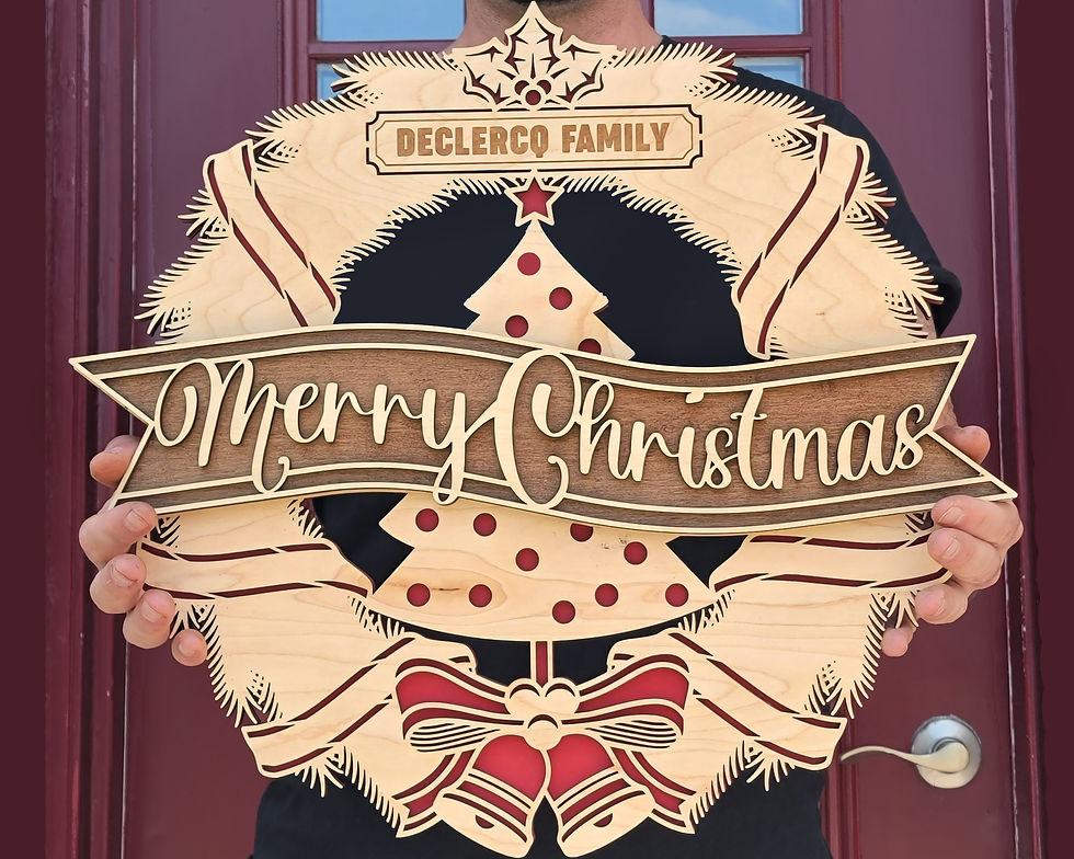 Thumbnail: Wooden Wreath