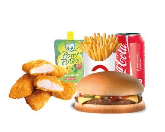 Arranged Food and Objects