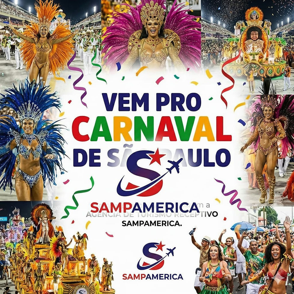 Carnaval de São Paulo 2026 con SAMPAMERICA