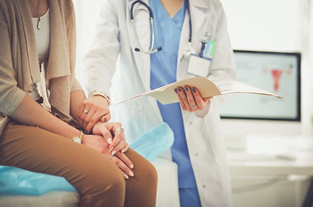 Doctor Holding Patient's Hand