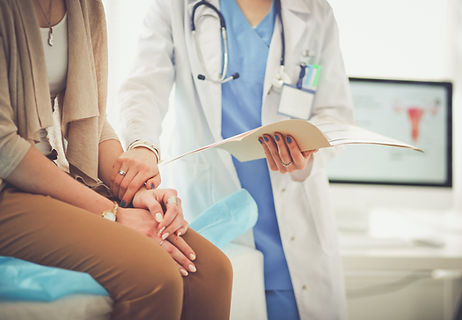 Doctor Holding Patient's Hand