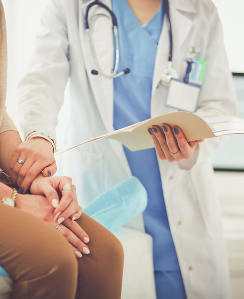 Doctor Holding Patient's Hand