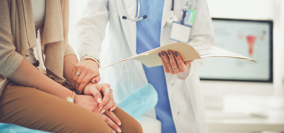 Doctor Holding Patient's Hand