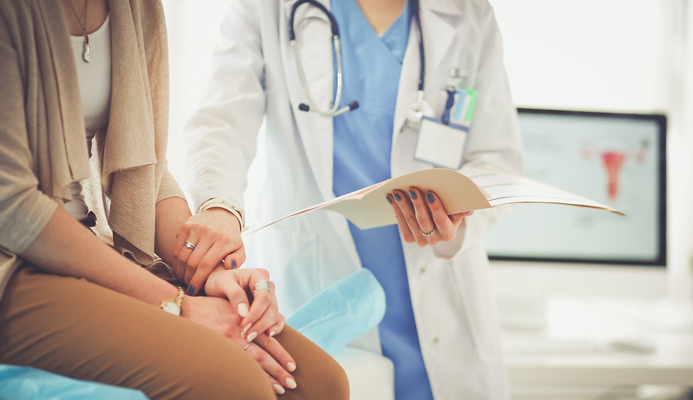 Doctor Holding Patient's Hand