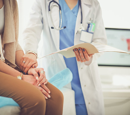 Doctor Holding Patient's Hand