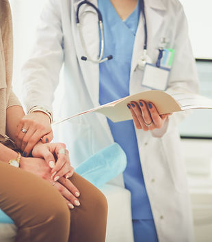 Doctor Holding Patient's Hand