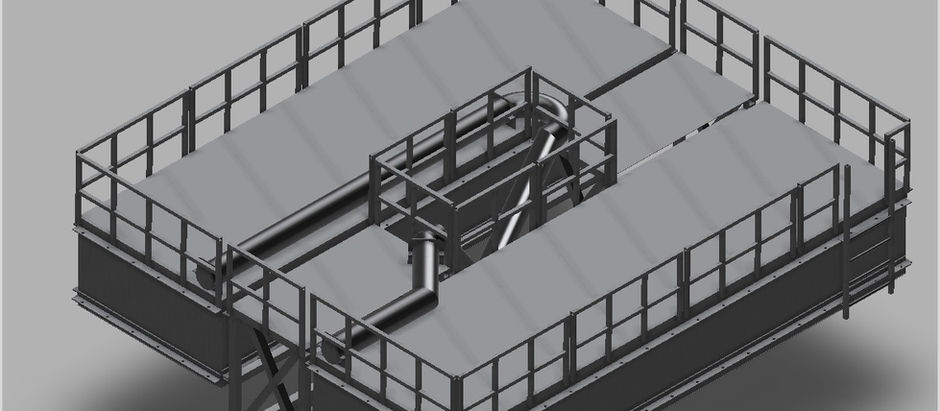 Custom Dewatering Pump Barges for Mining | Warkentin Fabricating Engineering Update