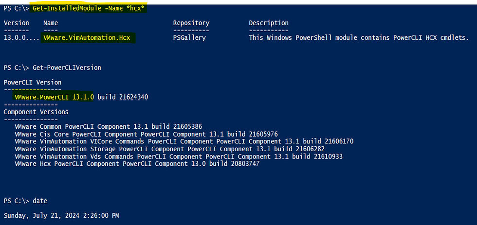 Automate HCX Manager deployment with PowerCLI