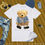 Thumbnail: Chill Teddy |  T-Shirt | (Black | White)