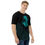 Thumbnail: Geo Crowned King | T-Shirt | (Black, Teal)