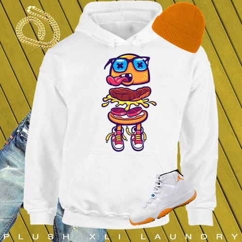 Take Out II Hoodie (White) Plush XLI Laundry