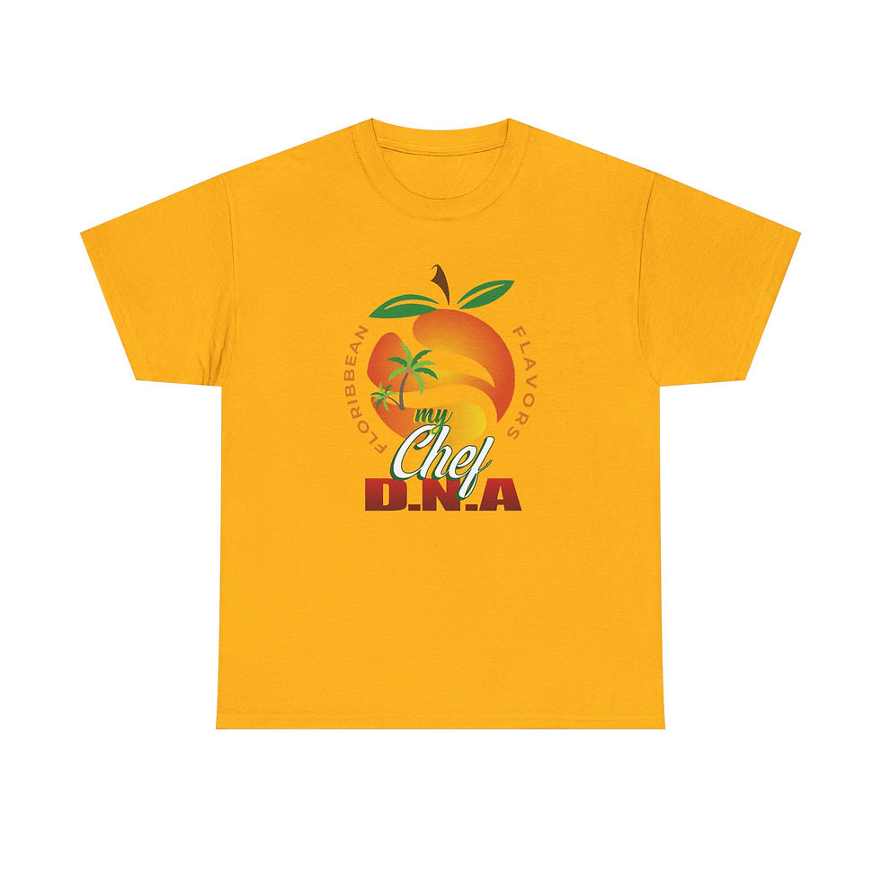 Thumbnail: T-Shirt — Floribbean Flavors "Chef D.N.A" Graphic Tee