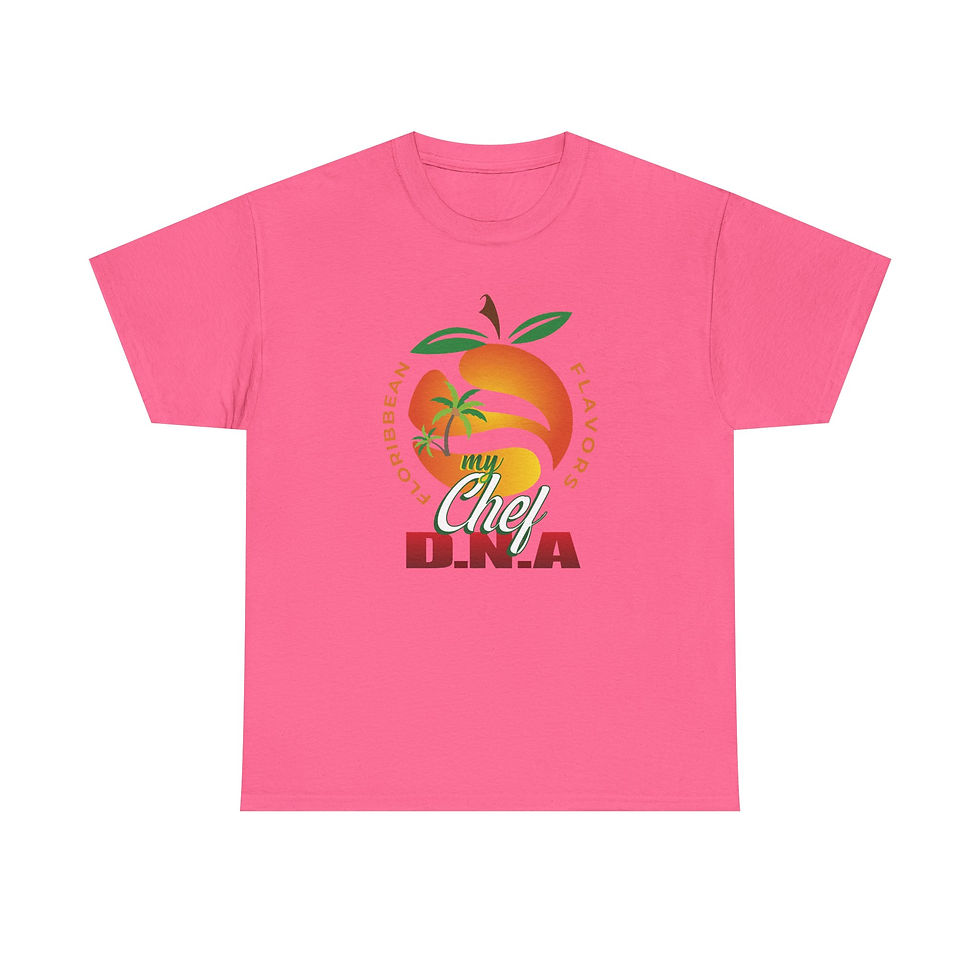 Thumbnail: T-Shirt — Floribbean Flavors "Chef D.N.A" Graphic Tee