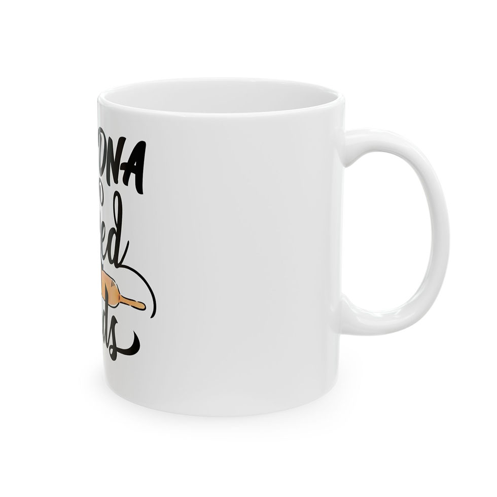 Thumbnail: Mrs. DNA Baked Goods Ceramic Mug – Bakers Coffee Cup (11oz & 15oz)