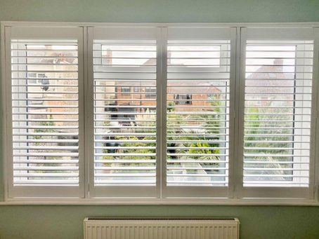 How do shutters keep rooms cool in summer?