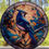 Thumbnail: Blue Jay Bird Acrylic Suncatcher 6” Home Cottage Decoration