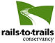 Rails to Trails logo