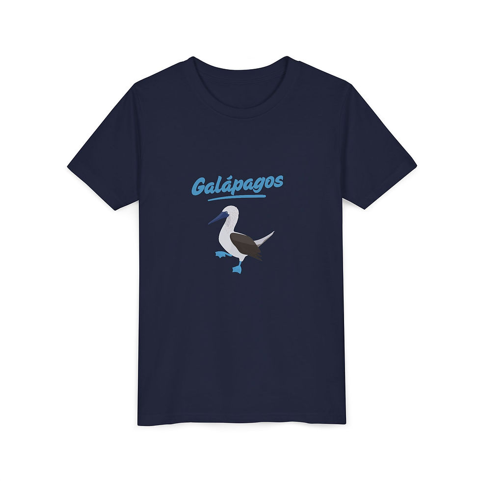 Thumbnail: Galápagos Blue-Footed Booby Youth Tee