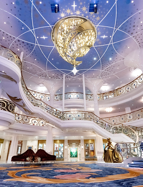 Disney Wish Atrium