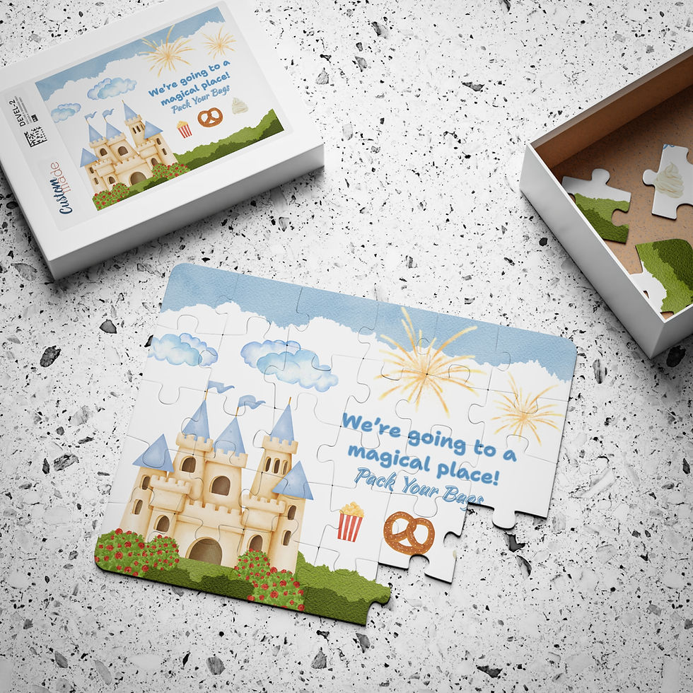 Thumbnail: Magical Place Kids' Puzzle, Vacation Reveal Puzzle, Magical Vacation