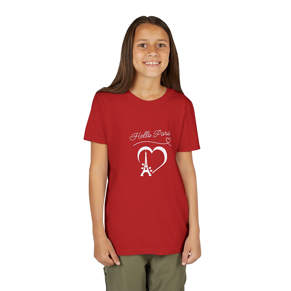 Thumbnail: Hello Paris Youth Tee