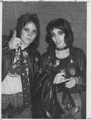 Joan Jett & Gaue Advert. London, 1977