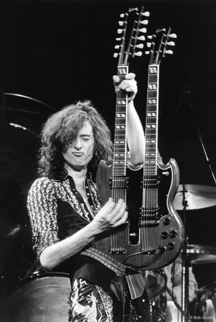 Jimmy Page. NYC, 1975