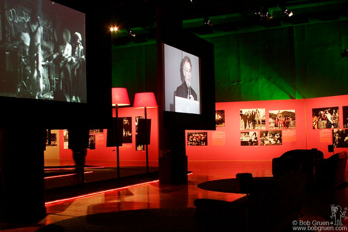 Rock Seen Exhibition by Bob Gruen. Rock & Roll Photographs