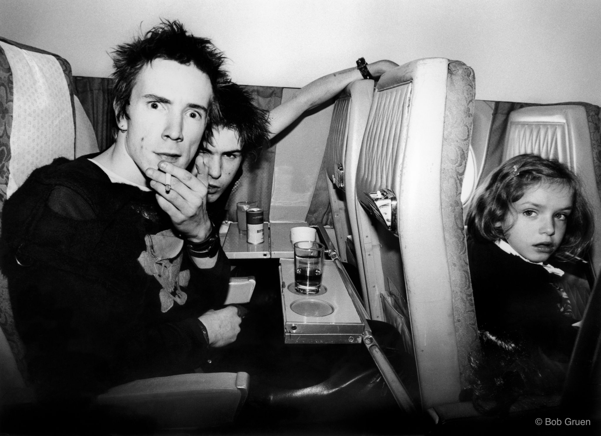 Johnny Rotten & Sid Vicious. Europe, 1977