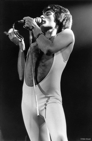 Freddie Mercury. NYC, 1977