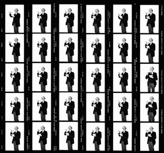 Andy Warhol Contact Sheet